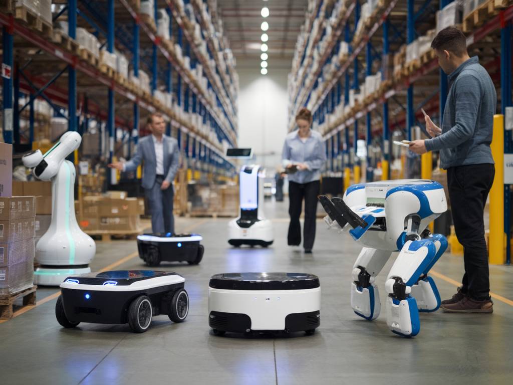 robots in warehousing: increasing efficiency and reducing human error